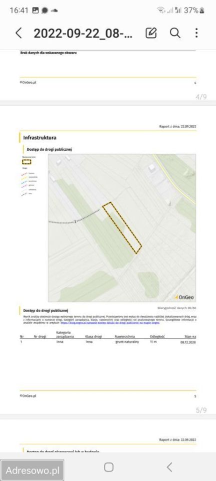 Działka rolna Wygoda. Zdjęcie 4