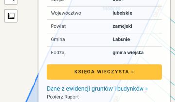 Działka rolna Łabunie, ul. Długa