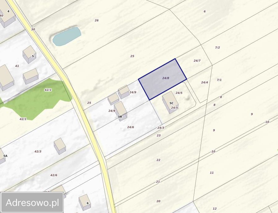 Działka budowlana Poddubówek. Zdjęcie 3