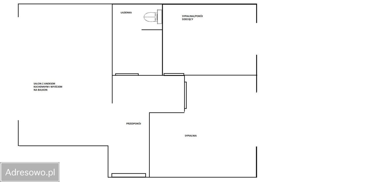 Mieszkanie 3-pokojowe Kielce, ul. Słoneczna. Zdjęcie 9