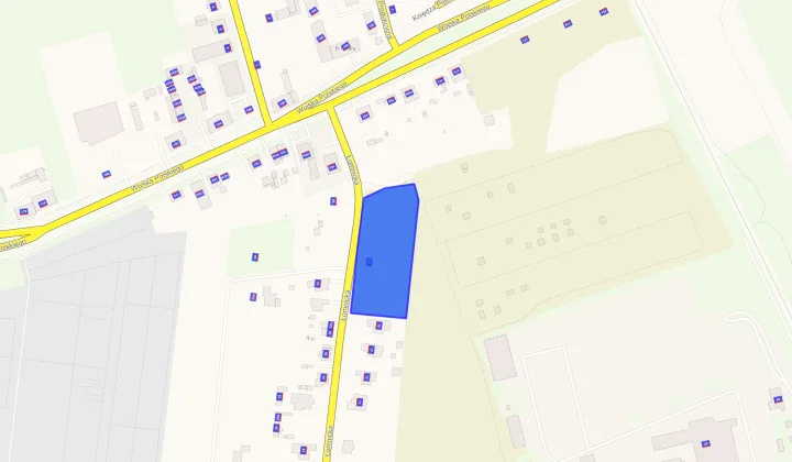 Działka budowlana Łódź Bałuty, ul. Łomnicka