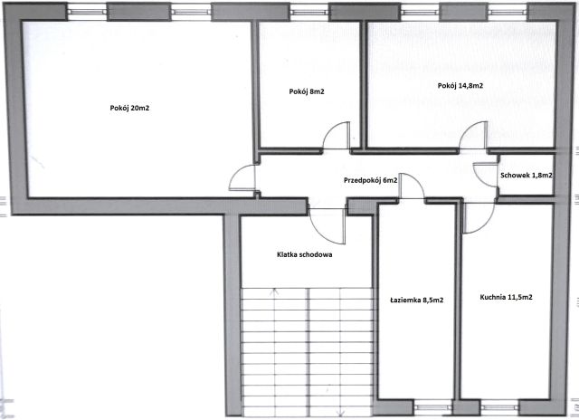 Mieszkanie 3-pokojowe Wrocław Leśnica. Zdjęcie 1