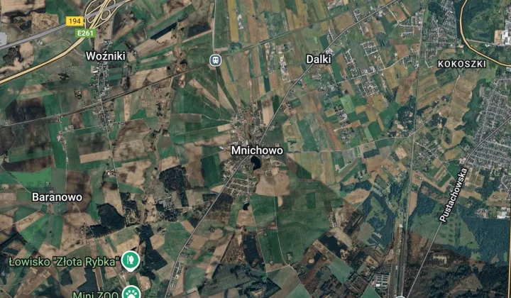 Działka budowlana Mnichowo, ul. Osiedle Sosnowe