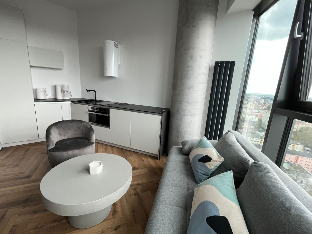 Mieszkanie 2-pokojowe Szczecin Centrum, al. Wyzwolenia