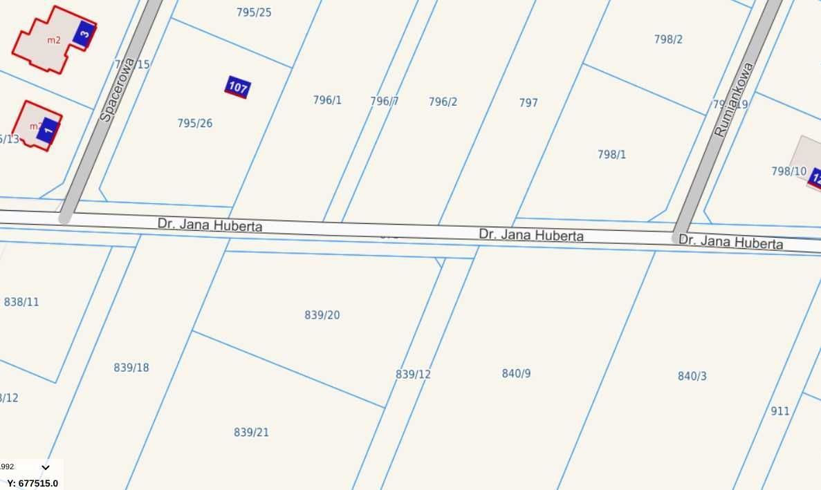 Działka budowlana Karolina, ul. dr. Jana Huberta. Zdjęcie 3