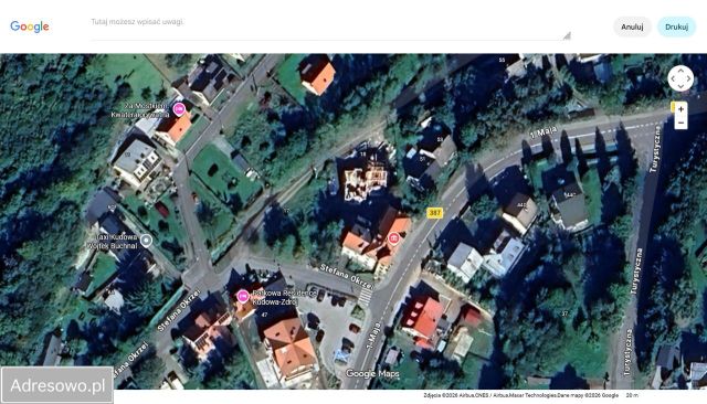 Działka budowlana Kudowa-Zdrój, ul. Stefana Okrzei. Zdjęcie 1