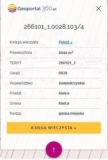 Działka rolno-budowlana Kielce, ul. Posłowicka. Zdjęcie 4