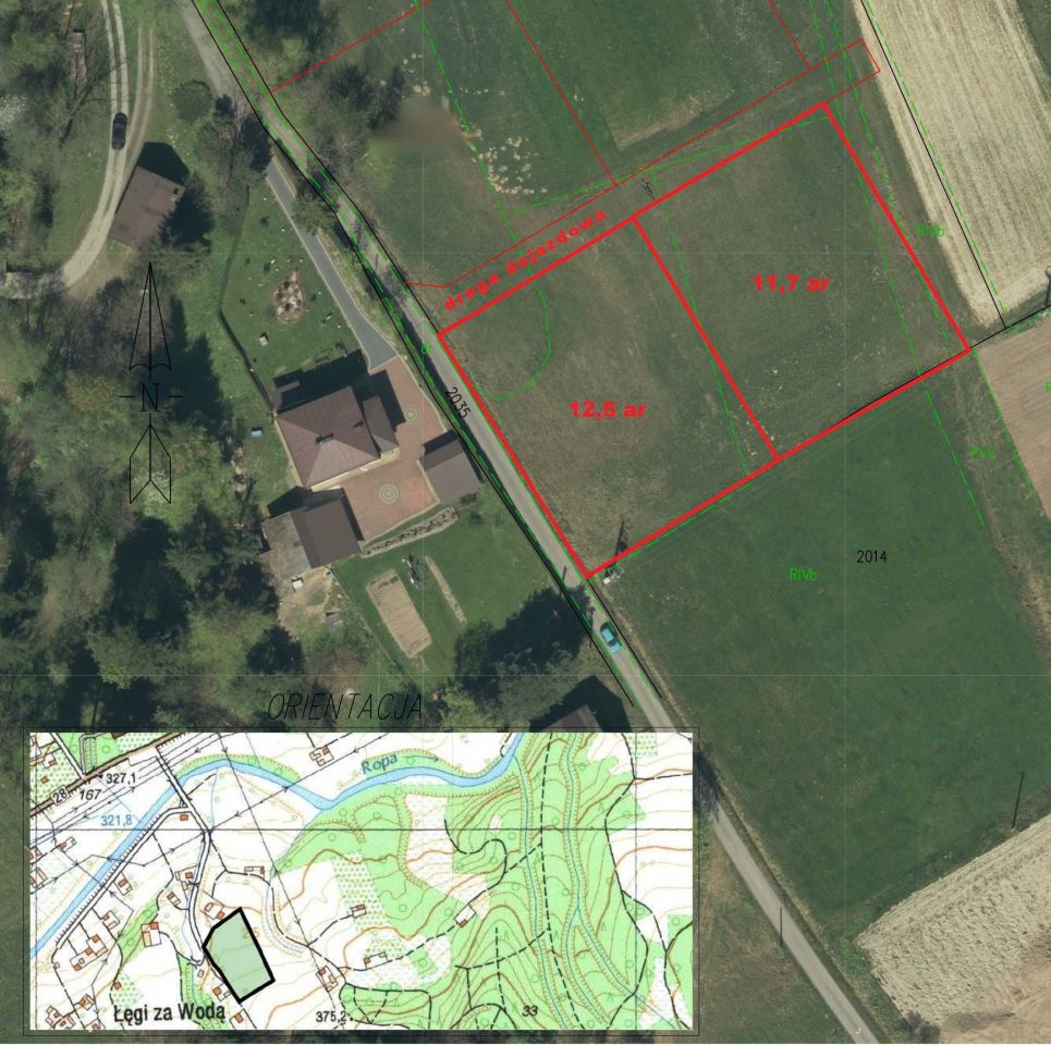 Działka budowlana Szymbark. Zdjęcie 2