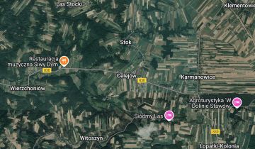 Działka inwestycyjna Celejów