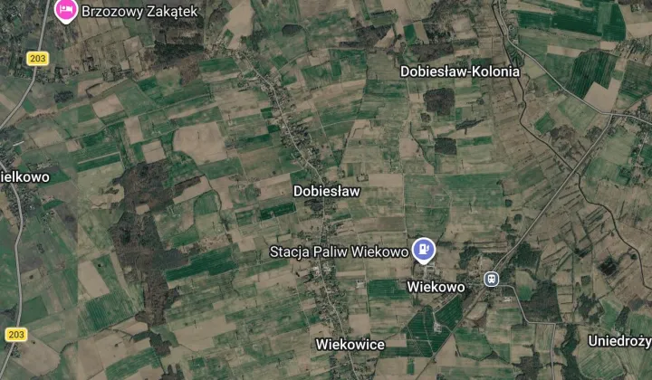 Działka rolna Dobiesław