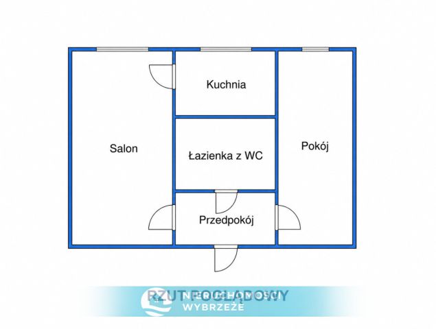 Mieszkanie 2-pokojowe Gdańsk Stogi, ul. Zimna. Zdjęcie 13