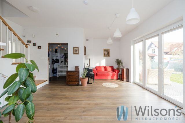 dom szeregowy, 4 pokoje Łomianki, Kiełpin. Zdjęcie 3