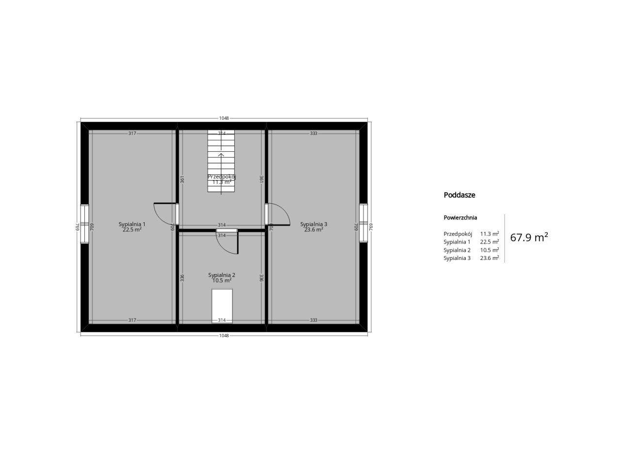 dom wolnostojący, 5 pokoi Stanisławów. Zdjęcie 17