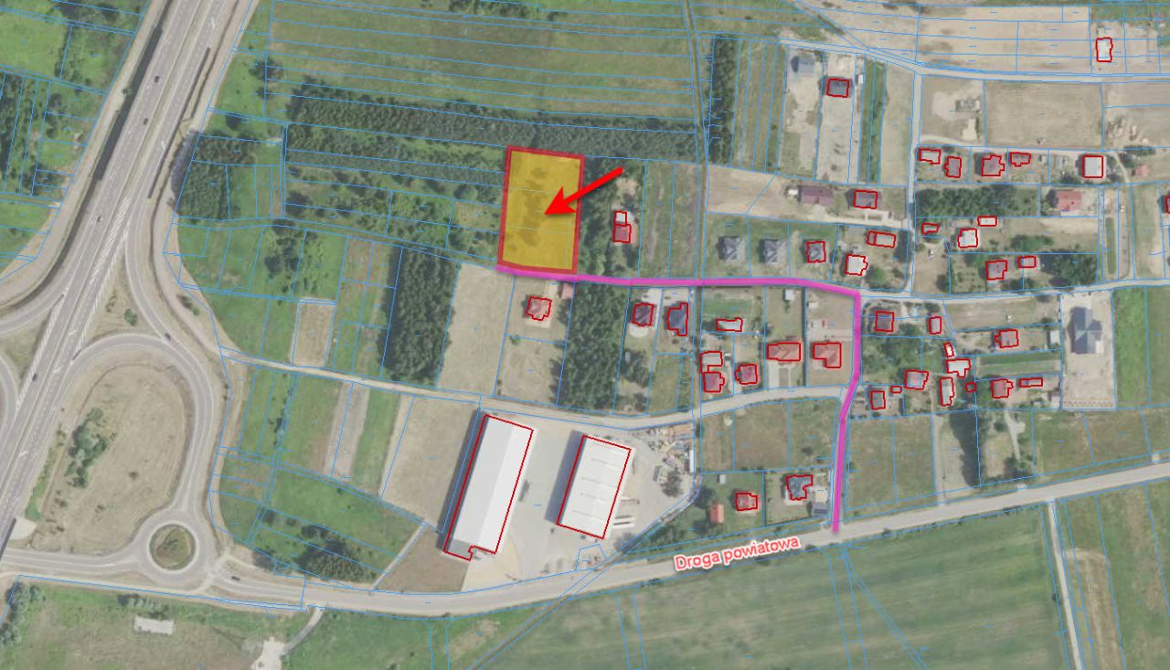Działka inwestycyjna Jasionka Kamionka. Zdjęcie 3
