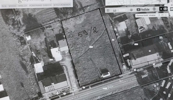 Działka budowlana Jasień