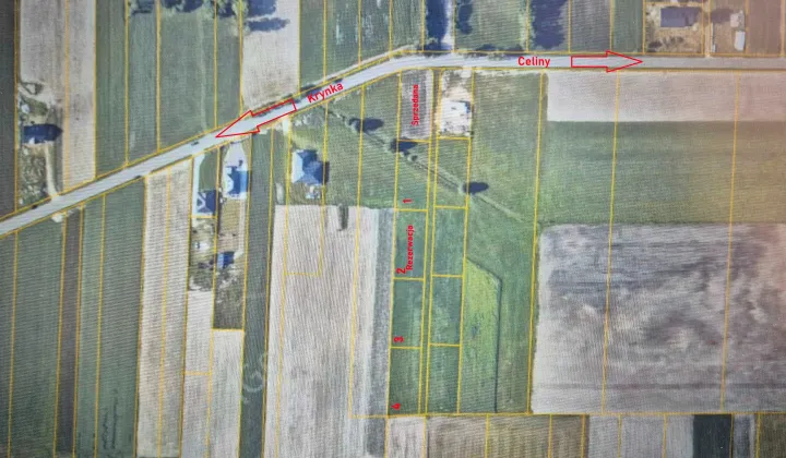 Działka budowlana Celiny