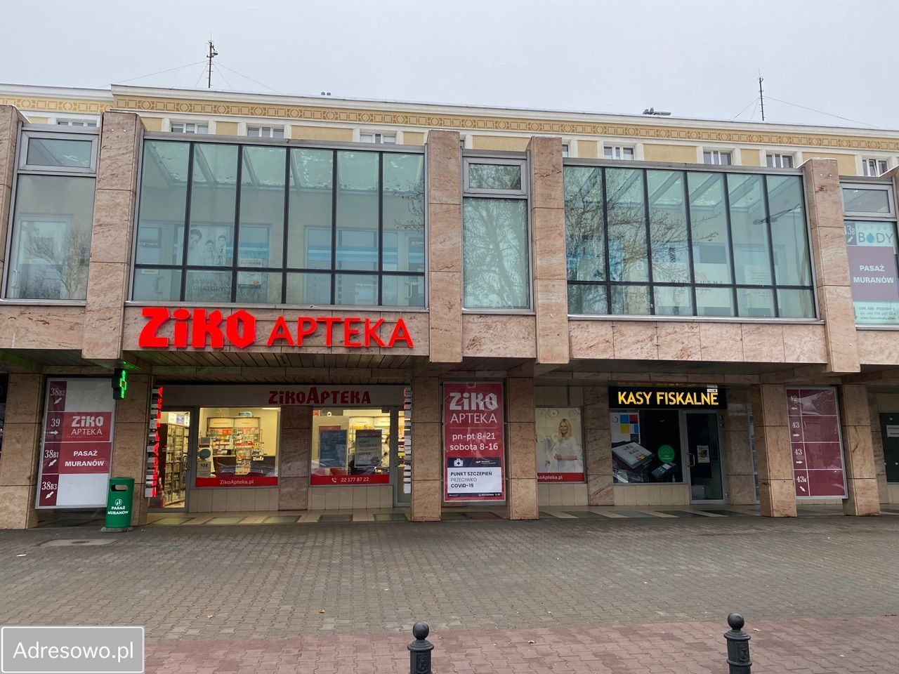 Lokal Warszawa Muranów, al. Jana Pawła II