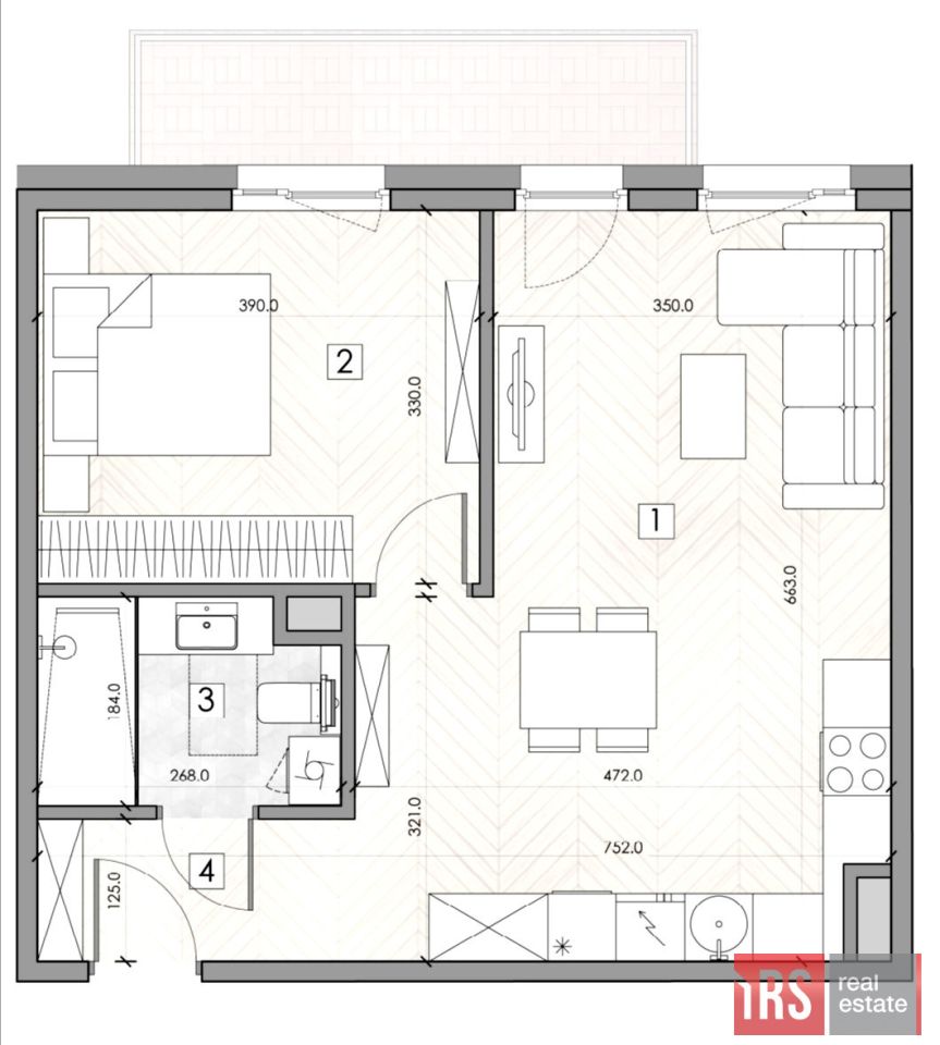 Mieszkanie 2-pokojowe Żyrardów, ul. Henryka hr. Łubieńskiego. Zdjęcie 2