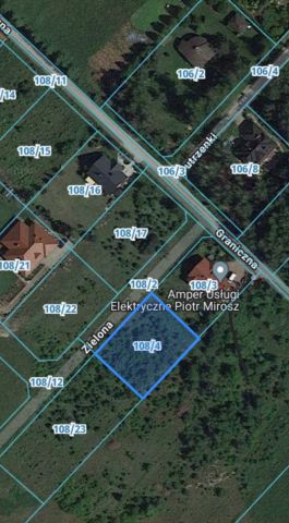 Działka budowlana Musuły, ul. Zielona. Zdjęcie 1