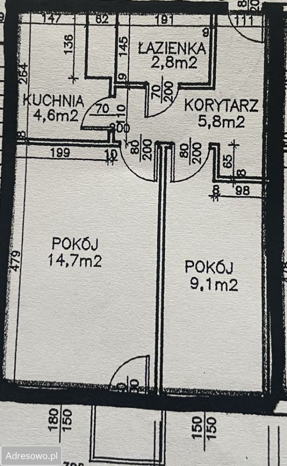 Mieszkanie 2-pokojowe Gdańsk Żabianka, ul. Pomorska. Zdjęcie 4