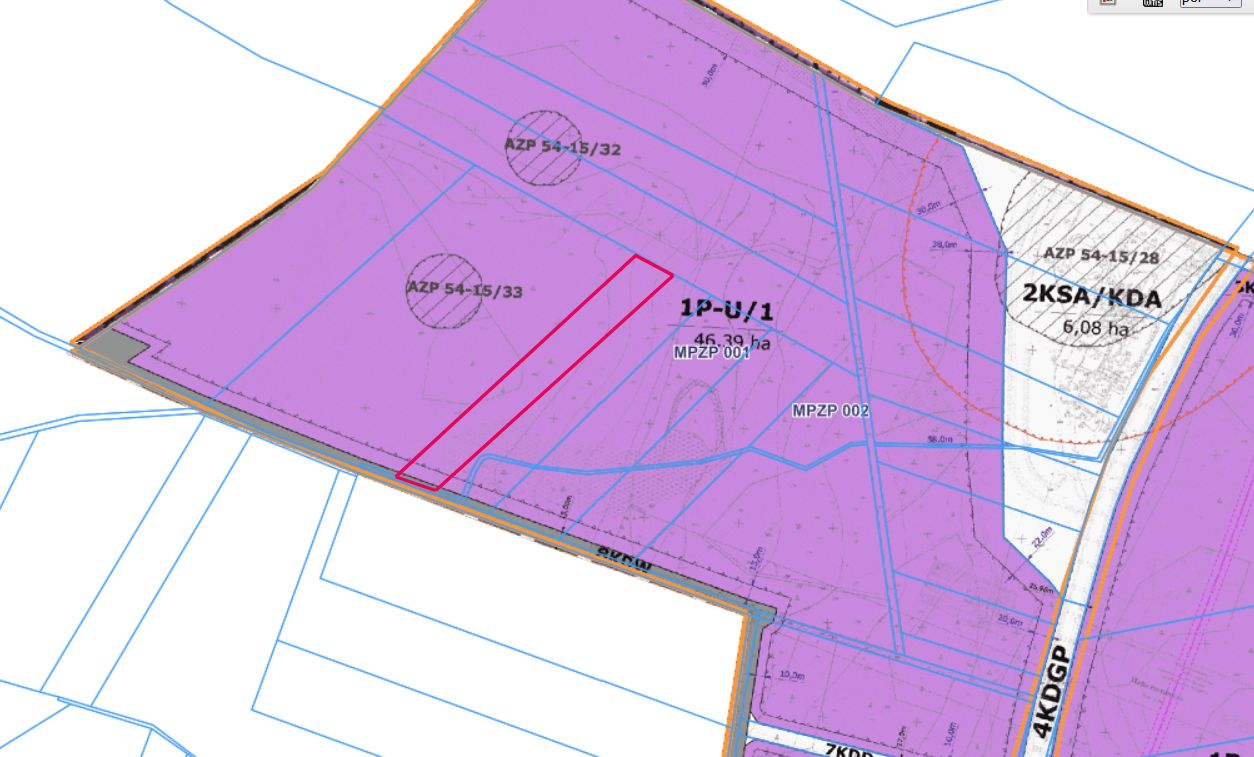Działka inwestycyjna Myszęcin. Zdjęcie 2