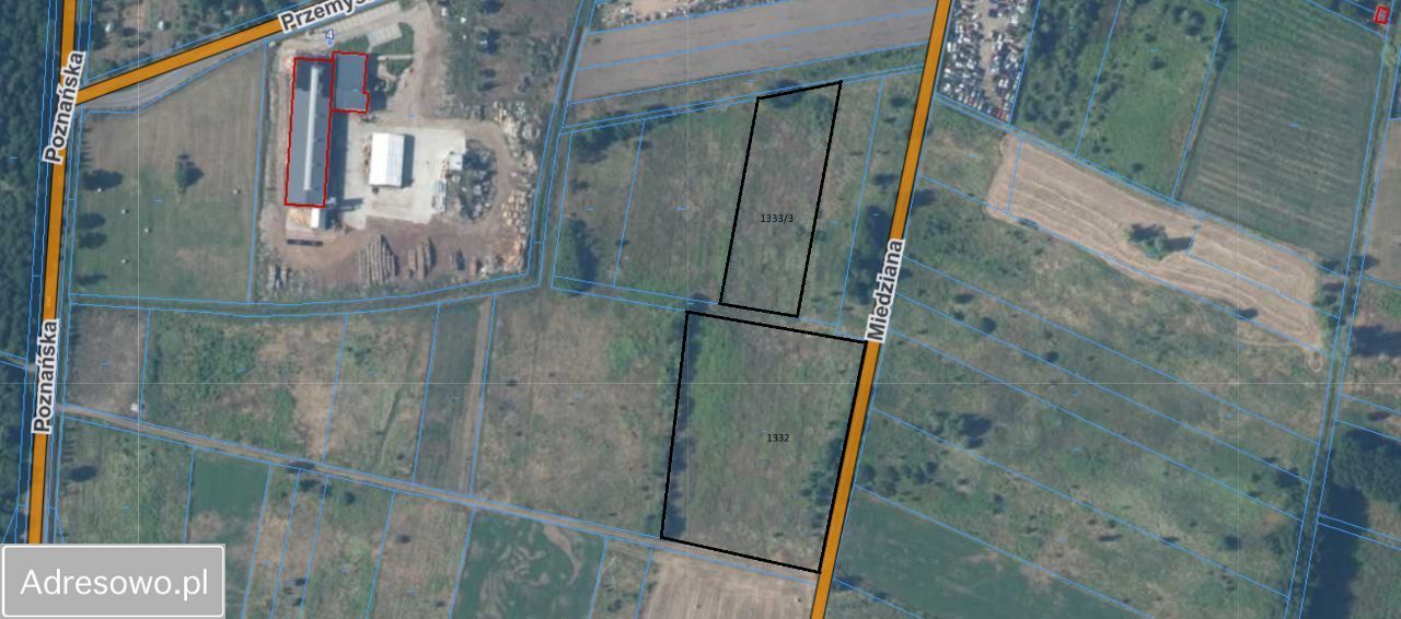 Działka inwestycyjna Drezdenko, ul. Miedziana