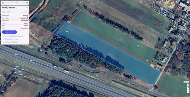 Działka rolna Borki. Zdjęcie 1