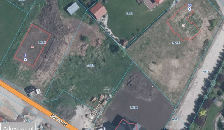 Działka budowlana Mędłów, ul. Bliźniacza