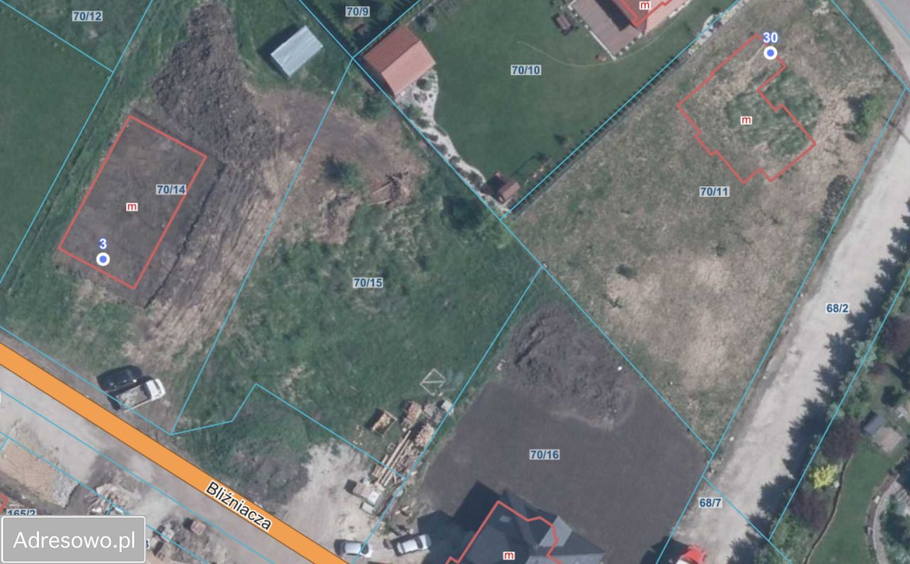 Działka budowlana Mędłów, ul. Bliźniacza