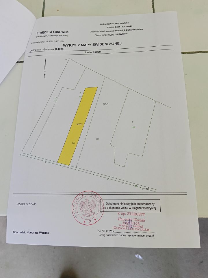 Działka inwestycyjna Świdry, Cieszkowzna. Zdjęcie 2