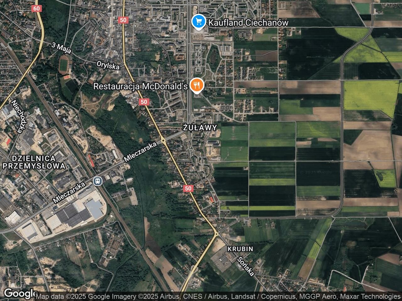 Działka budowlana Ciechanów, ul. Karola Szwanke