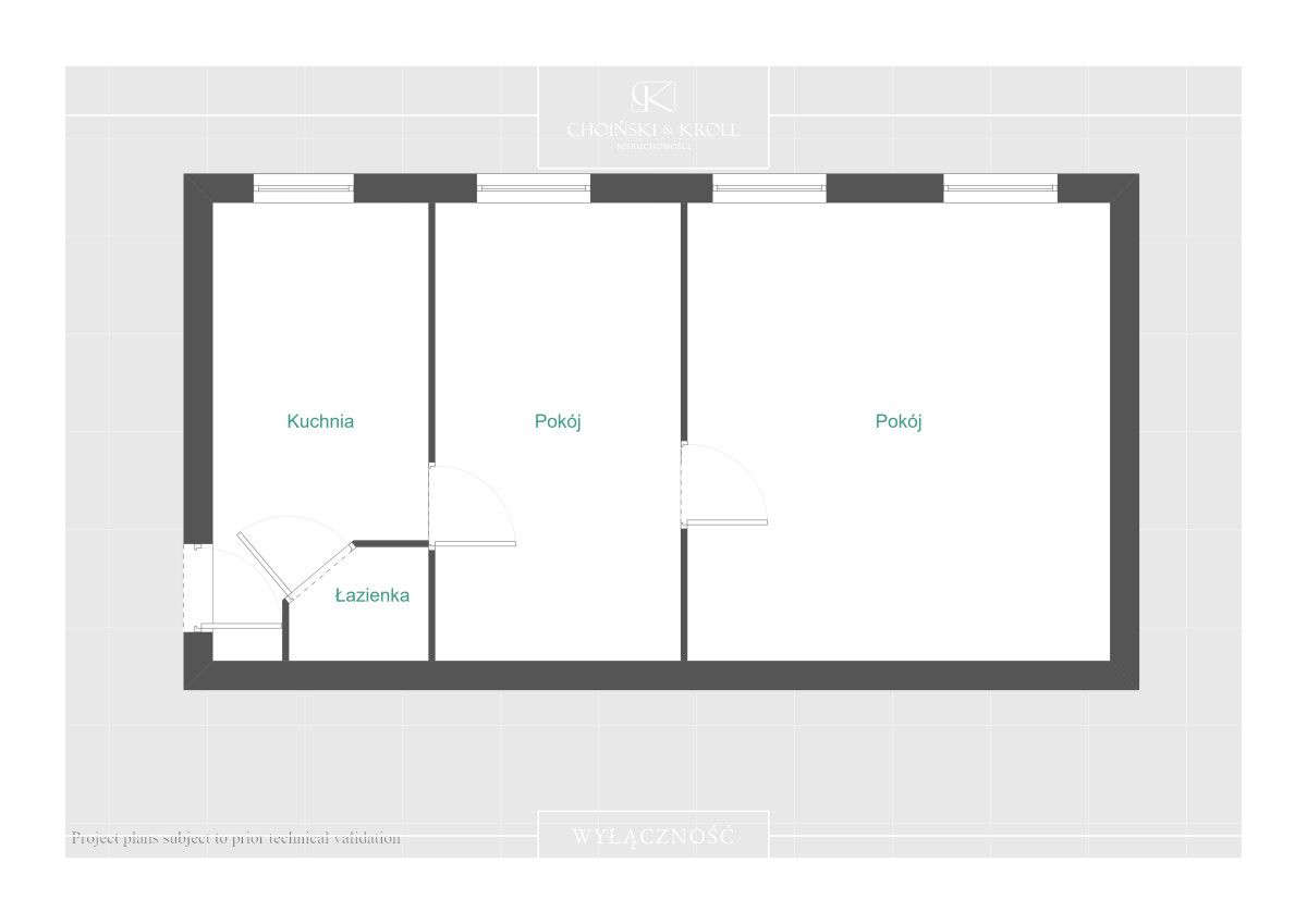 Mieszkanie 2-pokojowe Poznań Stare Miasto, ul. Długa. Zdjęcie 19