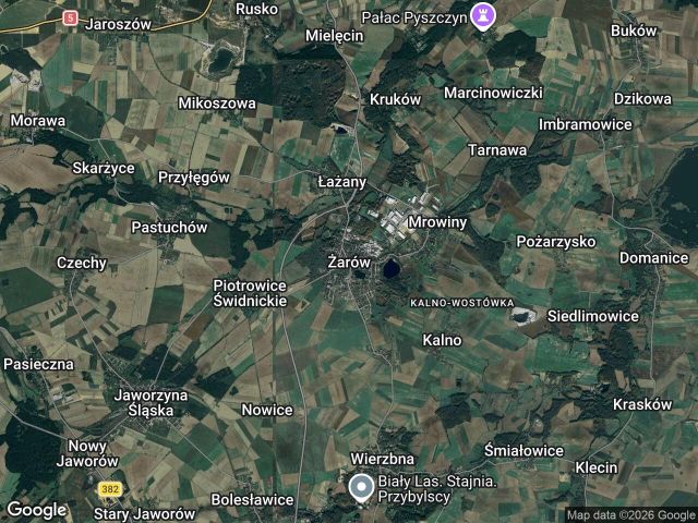 Działka inwestycyjna Żarów. Zdjęcie 1