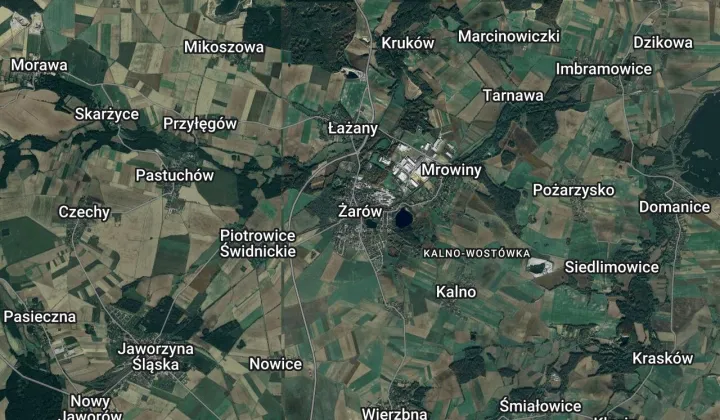 Działka inwestycyjna Żarów