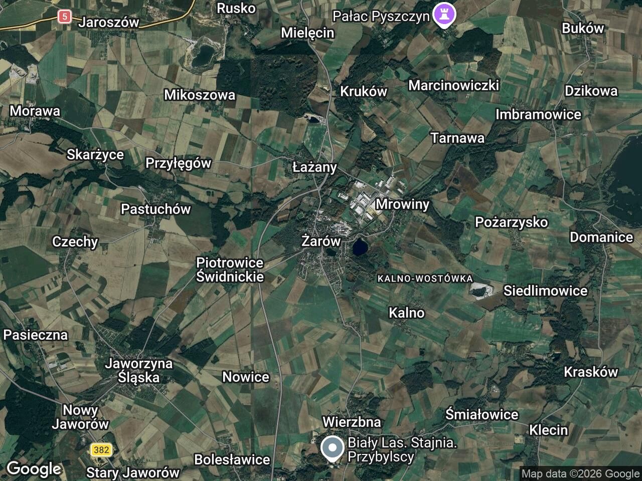 Działka inwestycyjna Żarów. Zdjęcie 1