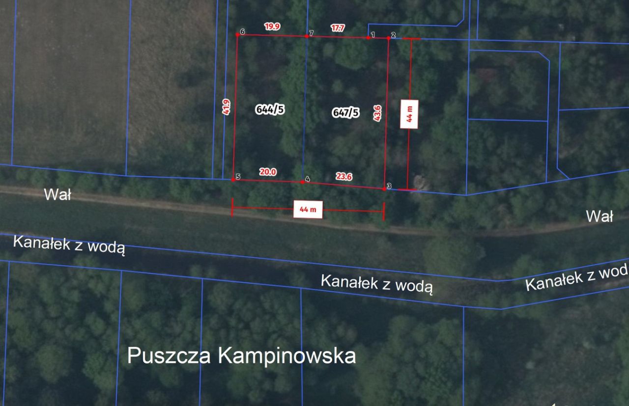 Działka budowlana Śladów. Zdjęcie 5