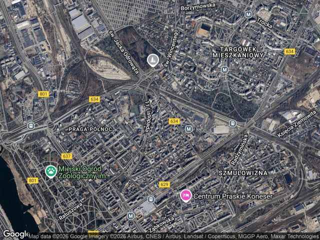 Mieszkanie 1-pokojowe Warszawa Praga-Północ, ul. Bródnowska. Zdjęcie 1