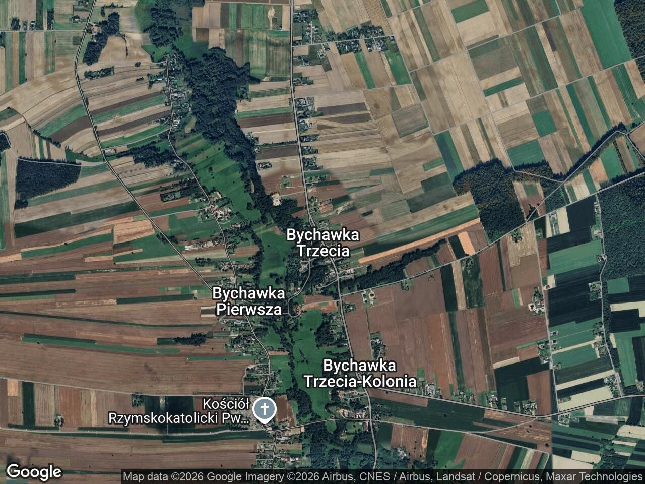 Działka budowlana Bychawka Trzecia. Zdjęcie 1