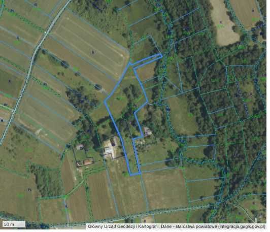 Działka rolno-budowlana Chronów. Zdjęcie 1