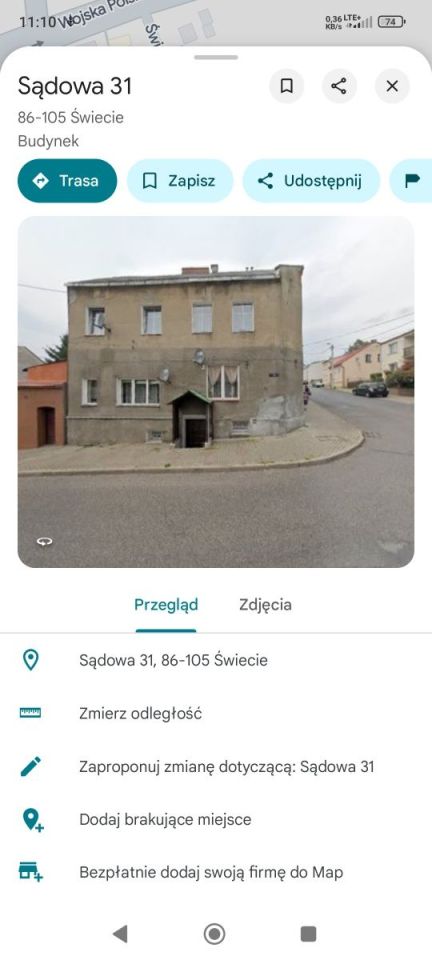 Mieszkanie 1-pokojowe Świecie, ul. Sądowa. Zdjęcie 2