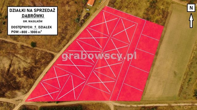 Działka budowlana Dąbrówki. Zdjęcie 9