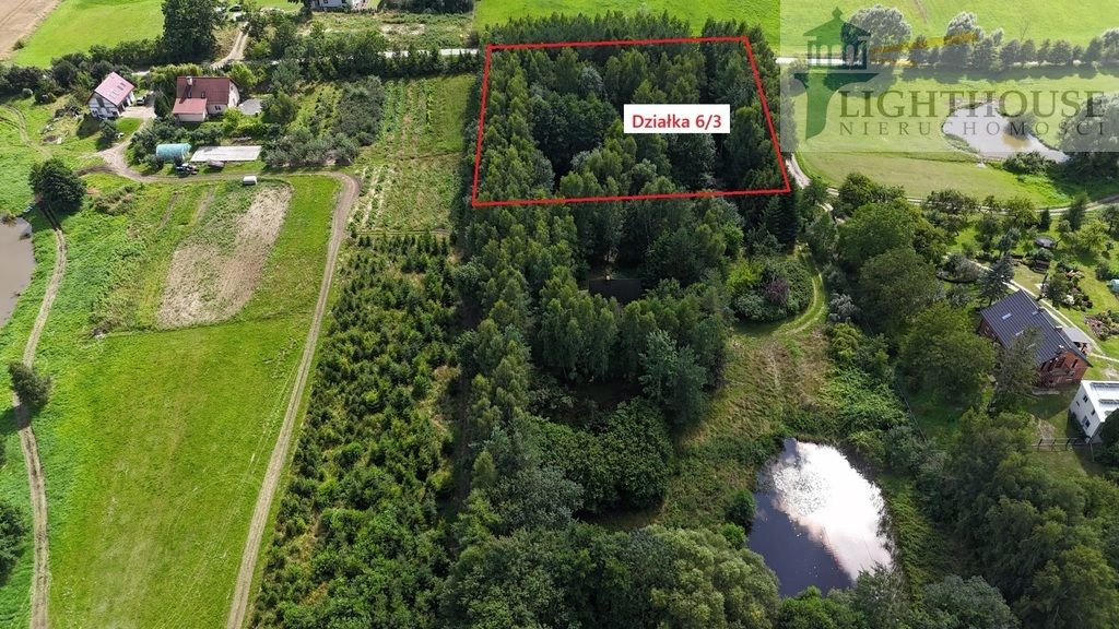 Działka rolna Trąbki Małe, ul. Ogrodowa. Zdjęcie 2