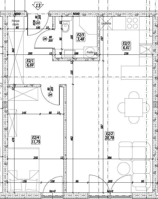 Mieszkanie 2-pokojowe Lubartów, ul. Kozłowiecka. Zdjęcie 7