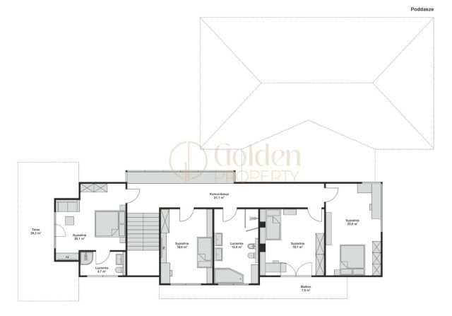 dom wolnostojący, 7 pokoi Straszyn, ul. Jowisza. Zdjęcie 30