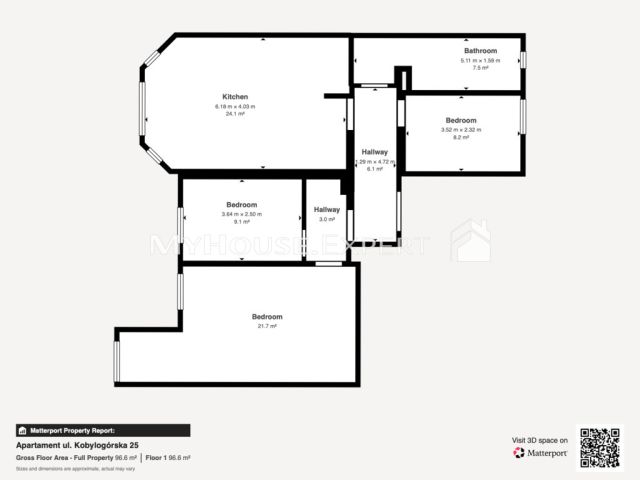 Mieszkanie 4-pokojowe Gorzów Wielkopolski, ul. Kobylogórska. Zdjęcie 22