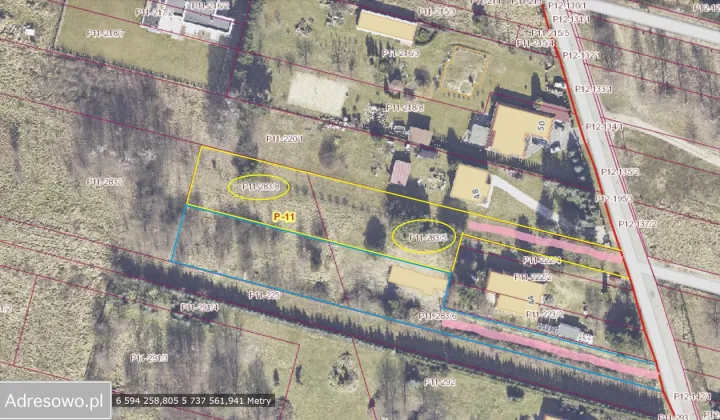 Działka budowlana Łódź Stare Złotno, ul. Stare Złotno