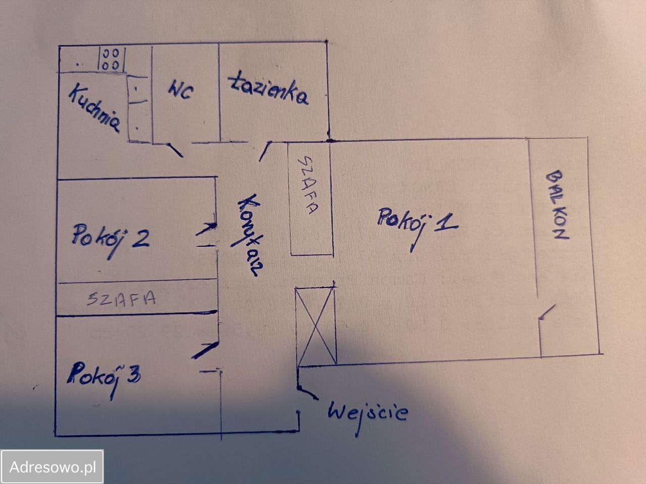 Mieszkanie 3-pokojowe Łódź Chojny, ul. Ogniskowa. Zdjęcie 13