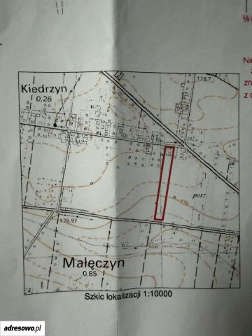 Działka budowlana Kiedrzyn. Zdjęcie 1