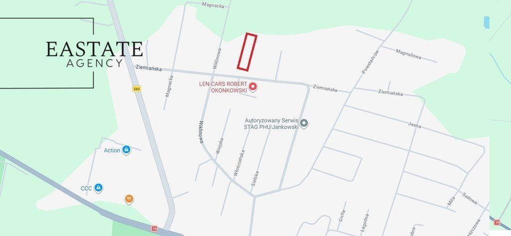 Działka budowlana Sierpc, ul. Ziemiańska. Zdjęcie 3