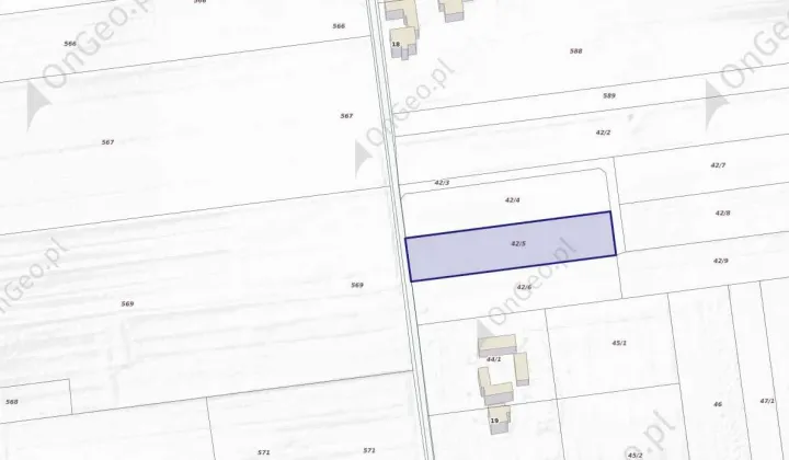 Działka budowlana Domaniewice